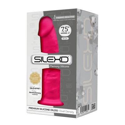 Silikonowe Dildo Sd.Model 2 (7.5") Pink Box - 1 2