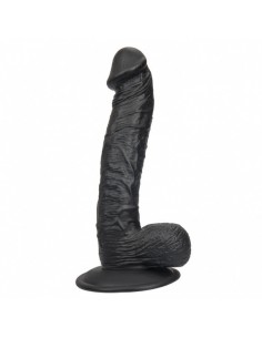 Dildo Rocket John Black Realistic  Dildo 22 cm - Dilda realistyczne - 1