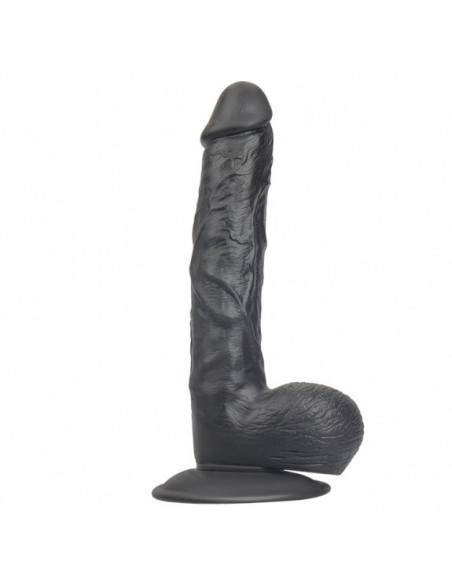 Dildo Rocket John Black Realistic Dildo 23 cm - Dilda realistyczne - 1
