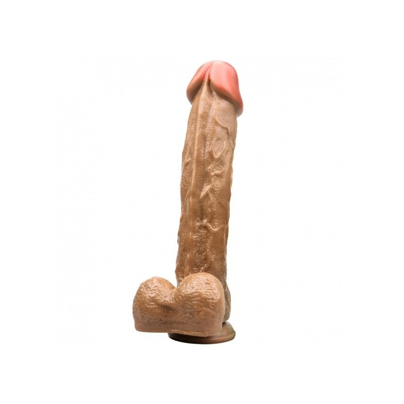 Dildo Rotacyjne Rocket John 28,5 cm Cieliste - 1