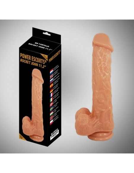Dildo Gigant XL Rocket John 28,5 cm Cieliste - Dilda giganty - 2