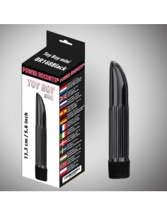 Mini wibrator szminka Toy boy 13,3 cm Black - Wibratory Mini - 1