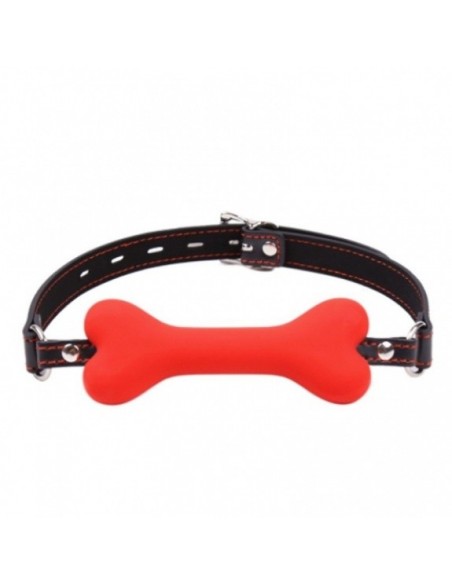 Knebel Bone Gag Red - Kneble do ust - 1