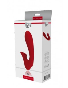Wibrator ze Stymulacją Łechtaczki Red Revolution Iris - Wibratory Króliczki - 1 2
