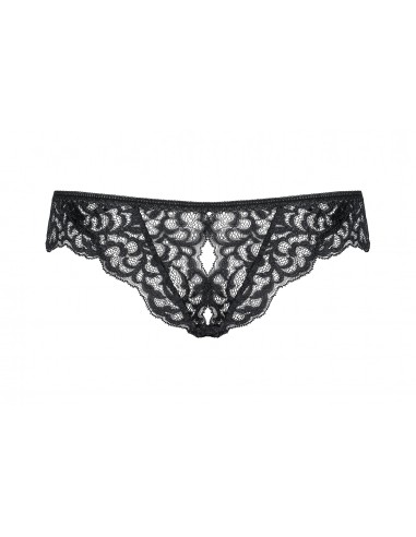 Kusząca bielizna Laluna Figi Otwarte Czarne  S/M - Figi - 8