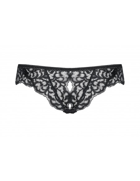 Kusząca bielizna Laluna Figi Otwarte Czarne  S/M - Figi - 8