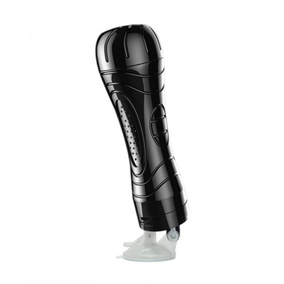 Masturbator naścienny Quickies Black 24 cm - 1