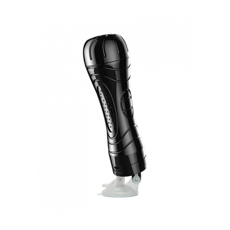 Masturbator naścienny Quickies Black 24 cm - 1