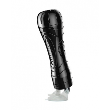 Masturbator naścienny Quickies Black 24 cm - 1