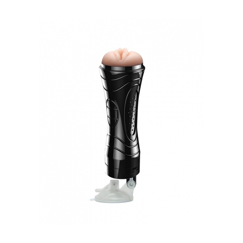 Masturbator naścienny Quickies Black 24 cm - 2