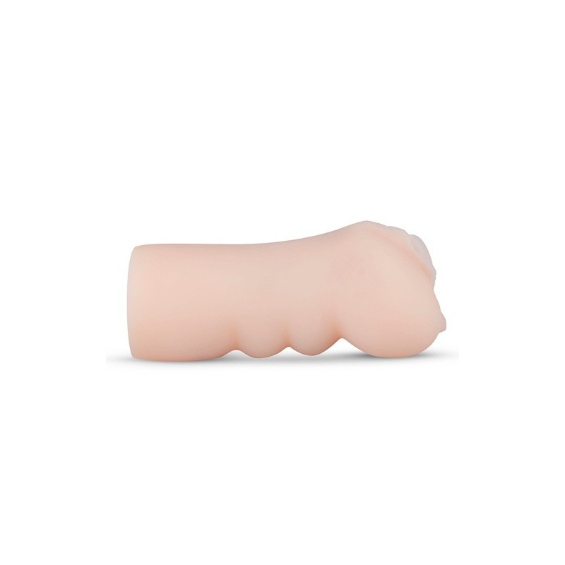 Masturbator waginalny Amelia Harper - struktura fałdek, TPR, 12 cm - 2