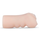 Masturbator waginalny Amelia Harper - struktura fałdek, TPR, 12 cm - 2