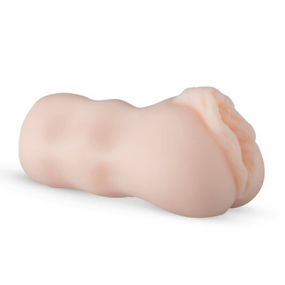 Masturbator Emily Finch - realistyczna wagina z TPR, kanał 13,5 cm z fałdkami i wybrzuszeniami - 1