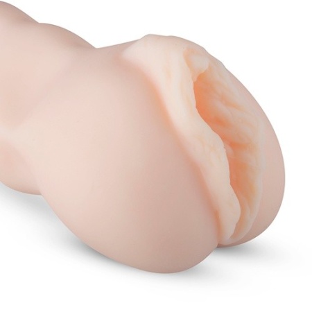 Masturbator Emily Finch - realistyczna wagina z TPR, kanał 13,5 cm z fałdkami i wybrzuszeniami - 3