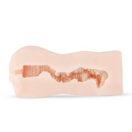 Masturbator Emily Finch - realistyczna wagina z TPR, kanał 13,5 cm z fałdkami i wybrzuszeniami - 4