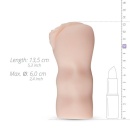 Masturbator Emily Finch - realistyczna wagina z TPR, kanał 13,5 cm z fałdkami i wybrzuszeniami - 5