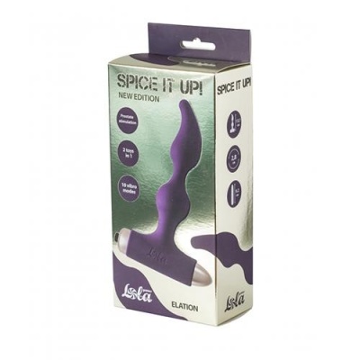 Wibrujący korek analny Ultraviolet New Edition, 10 trybów wibracji, 13,1 cm - 1 2