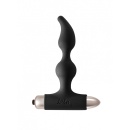 Wibrujący korek analny Spice It Up New Edition Elation Black z wyjmowaną wibro-kulą, 10 trybów wibracji, 13,1 cm, silikon hipoal - 1