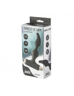 Korek analny wibrujący Spice It Up New Edition Elation Black - Kulki i korki analne wibrujące - 1 2