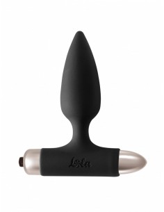 Korek analny wibrujący Spice It Up New Edition Glory Black - Kulki i korki analne wibrujące - 1