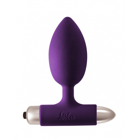 Wibrujący korek analny Perfection Ultraviolet z wyjmowaną kulą wibracyjną, 10 trybów, długość 11,1 cm - 1