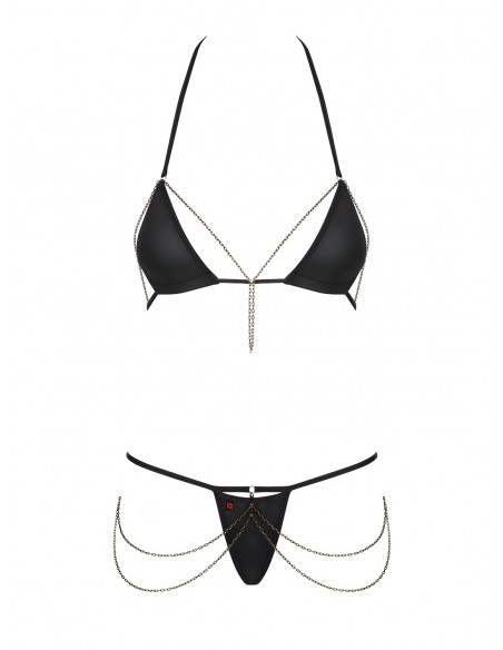 Komplet Bielizny Redella 2-Częściowy Czarny L/Xl - Komplety bielizny erotycznej - 5