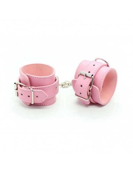 Kajdanki erotyczne Polsiere Cuffs Belt Pink - Kajdanki erotyczne - 1