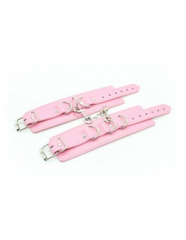 Kajdanki erotyczne Polsiere Cuffs Belt Pink - Kajdanki erotyczne - 2