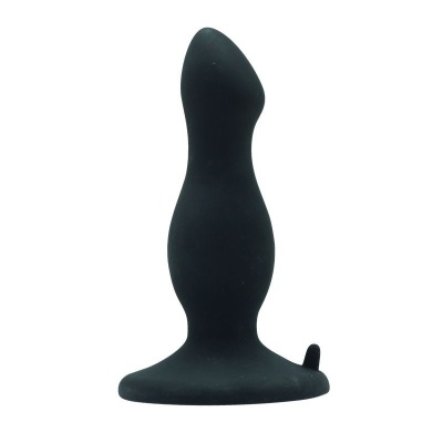 Korek analny Timeless Nero 10,5 cm (9 cm wkład) 3 cm średnicy, czarny - 1