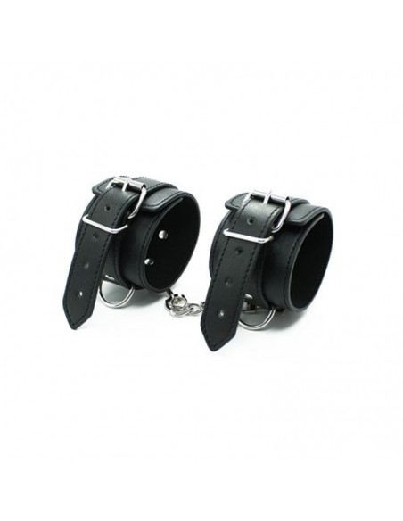 Kajdanki erotyczne Polsiere Cuffs Belt Black - Kajdanki erotyczne - 1