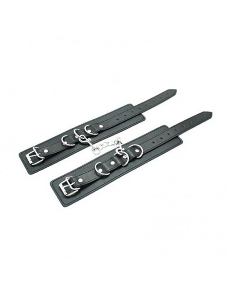 Kajdanki erotyczne Polsiere Cuffs Belt Black - Kajdanki erotyczne - 2