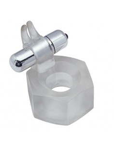 Pierścień na Penisa z wibracją Anello Fallico Timeless Exavibe (Trasparente) - Pierścienie erekcyjne wibrujące - 1