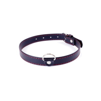 Obroża BDSM Collar 2Cm Red Line - 1