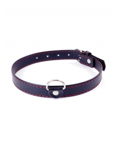 Obroża BDSM Collar  2Cm Red Line - Chokery, obroże i smycze - 1
