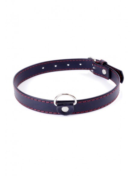 Obroża BDSM Collar  2Cm Red Line - Chokery, obroże i smycze - 1