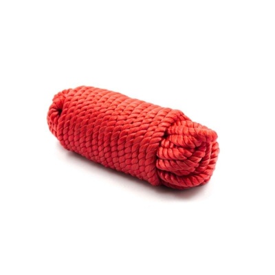 Sznur do shibari bawełniany 10 m czerwony - 1