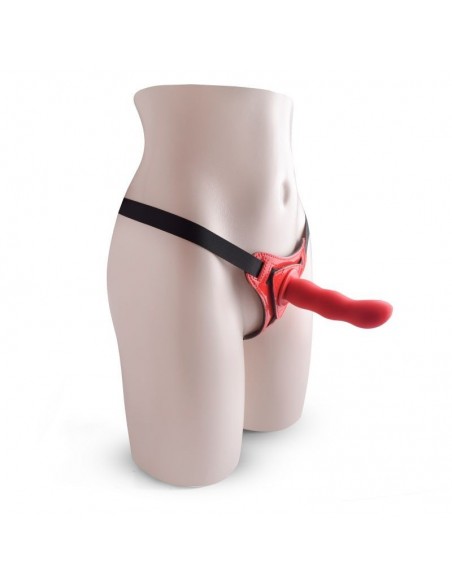 Strapon Cintura Regolabile Strap-On Red Toyz4Lovers - Strap-ony, dilda na pasku bez wibracji - 1