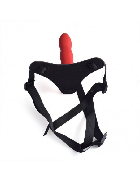 Strapon Cintura Regolabile Strap-On Red Toyz4Lovers - Strap-ony, dilda na pasku bez wibracji - 4