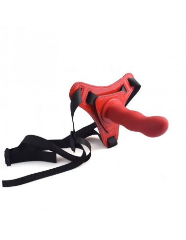Strapon Cintura Regolabile Strap-On Red Toyz4Lovers - Strap-ony, dilda na pasku bez wibracji - 5