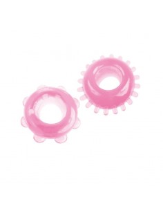 Zestaw pierścieni erekcyjnych Kit Di 2 Anelli Fallici Flessibili Timeless Magic Nubs - Pierścienie erekcyjne niewibrujące - 1