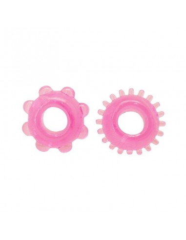 Zestaw pierścieni erekcyjnych Kit Di 2 Anelli Fallici Flessibili Timeless Magic Nubs - Pierścienie erekcyjne niewibrujące - 2