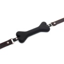 Knebel Easy Dog Gag – czarny, silikonowy, regulowany (12 cm) - 3