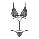 Uwodzicielska bielizna Mixty body czarne - 5