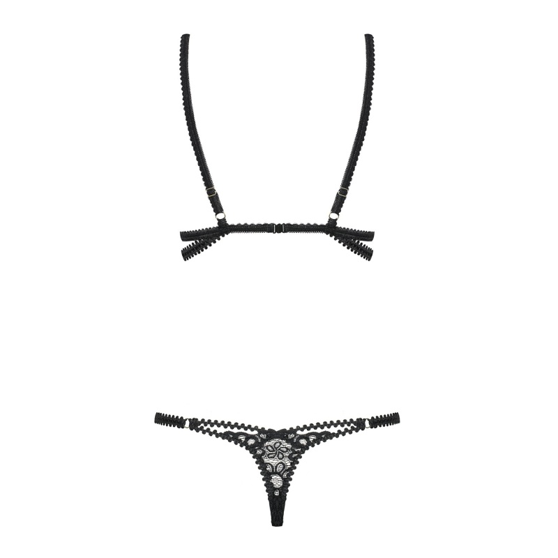 Uwodzicielska bielizna Mixty body czarne - 6