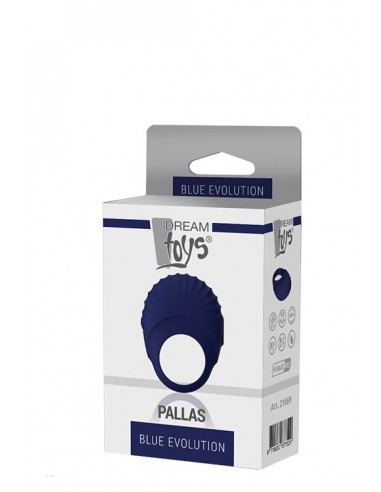 Pierścień Na Penisa Wibrujący Niebieski Evolution Pallas - Pierścienie erekcyjne wibrujące - 2