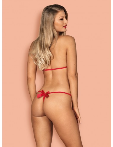 Uwodzicielska bielizna Giftella body czerwone L/XL - Body - 4