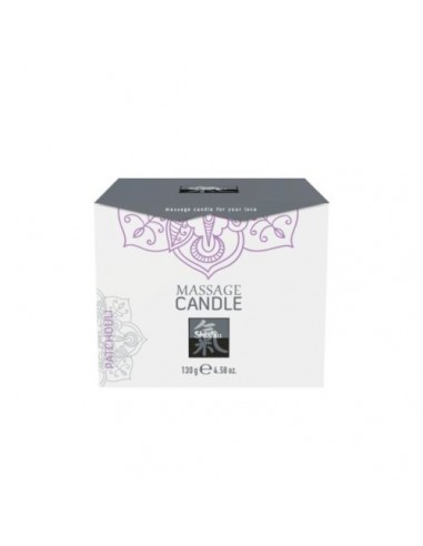 Świeca Do Masażu Shiatsu Massage Candle Patchouli 130 g - Świece zapachowe do masażu - 1