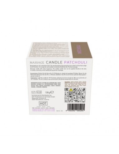 Świeca Do Masażu Shiatsu Massage Candle Patchouli 130 g - Świece zapachowe do masażu - 3