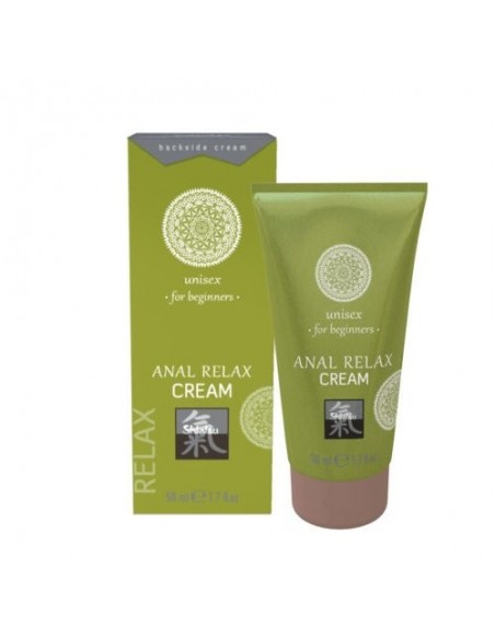 Lubrykant Sprej-Shiatsu Anal Relax Cream 50 ml - Lubrykanty do seksu analnego - 1