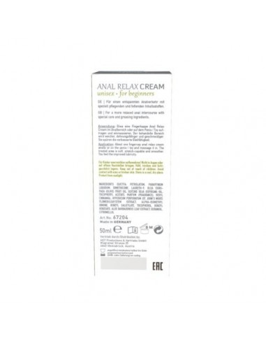 Lubrykant Sprej-Shiatsu Anal Relax Cream 50 ml - Lubrykanty do seksu analnego - 2